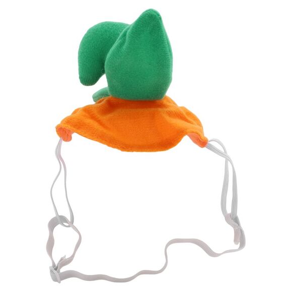 Halloween Leaf Pumpkin Pet Headwear Orange Green - Picture 1 of 5